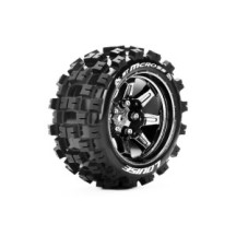 Neumáticos ST-MCROSS 1/10 cromo negro LR-T3272SBCM