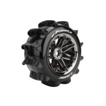 Neumáticos ST-PADDLE 1/8 cromo negro LR-T3290BC