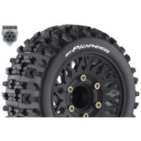 Louise RC ST-PIONEER 1-10 Stadium Truck Tire Set Mounted Sport LR-T3227SX