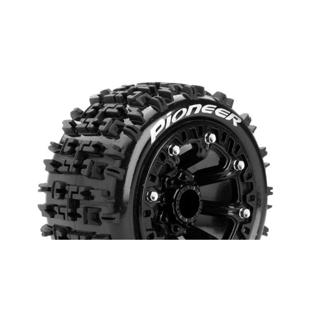 Louise RC ST-PIONEER 1-16 Truck Tire Set Mounted Sport Black 2.2 Wheels LR-T3278SB Louise RC ST-PIONEER 1-16 Truck Tire Set Mounted Sport Black 2.2 Wheels LR-T3278SB