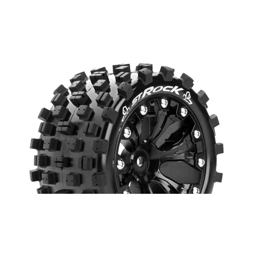Neumáticos para Stadium Truck 1/10 Louise RC ST-ROCK Premontados Sport Llantas 2.8” Black 1/2-Offset Hex 12mm LR-T3273SBH Neumáticos para Stadium Truck 1/10 Louise RC ST-ROCK Premontados Sport Llantas 2.8” Black 1/2-Offset Hex 12mm LR-T3273SBH