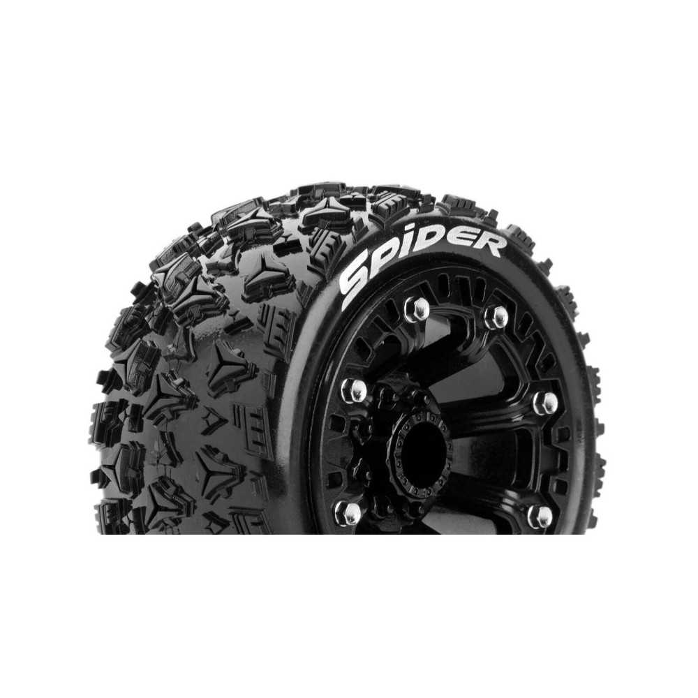 Neumáticos Louise RC ST-SPIDER 1/16 Truck Premontados Sport Llantas 2.2” Black Hex 12mm LR-T3200SB Neumáticos Louise RC ST-SPIDER 1/16 Truck Premontados Sport Llantas 2.2” Black Hex 12mm LR-T3200SB