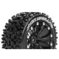 Neumáticos Louise RC ST-UPHILL 1/10 Stadium Truck Premontados Sport Llantas 2.8” Black 1/2-Offset Hex 12mm LR-T3211SBH
