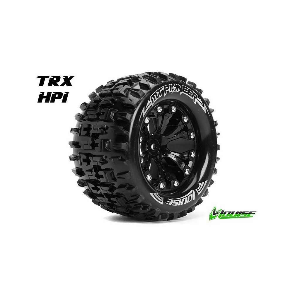 Neumáticos Louise RC MT-PIONEER 1/10 Monster Truck Sport Premontados Llantas 2.8” Black 1/2-Offset Hex 12mm LR-T3202SBH Neumáticos Louise RC MT-PIONEER 1/10 Monster Truck Sport Premontados Llantas 2.8” Black 1/2-Offset Hex 12mm LR-T3202SBH