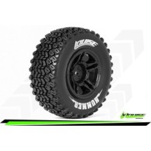 Neumáticos Louise RC SC-HUMMER 1/10 Short Course Premontados Soft Black 12mm LR-T3224SBAA