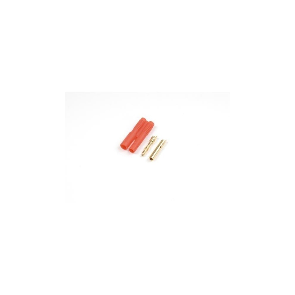 Revtec 2.0mm Gold connector with plastic housing (4pcs) GF-1001-001 Revtec 2.0mm Gold connector with plastic housing (4pcs) GF-1001-001