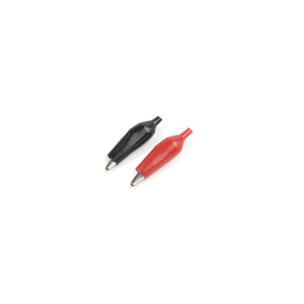 Revtec Alligator clip small, Red & Black (1set) GF-1012-001 Revtec Alligator clip small, Red & Black (1set) GF-1012-001