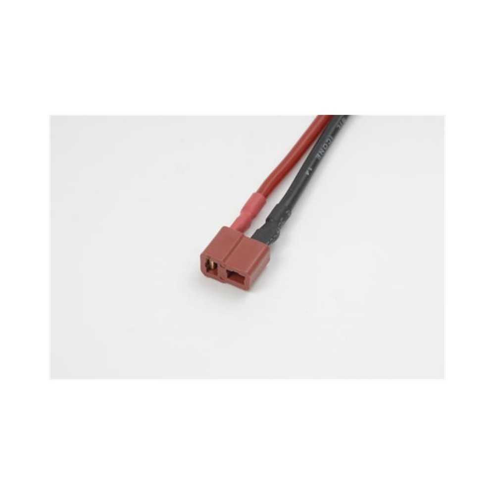 Revtec Connector w/ Lead - Deans - Gold Plated - Female Socket - 14 GF-1070-003 Revtec Connector w/ Lead - Deans - Gold Plated - Female Socket - 14 GF-1070-003