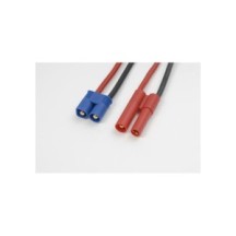 Revtec Conversion lead E-Flite Male - 4mm gold connector, silicon wire 14AWG (1pc) GF-1300-101