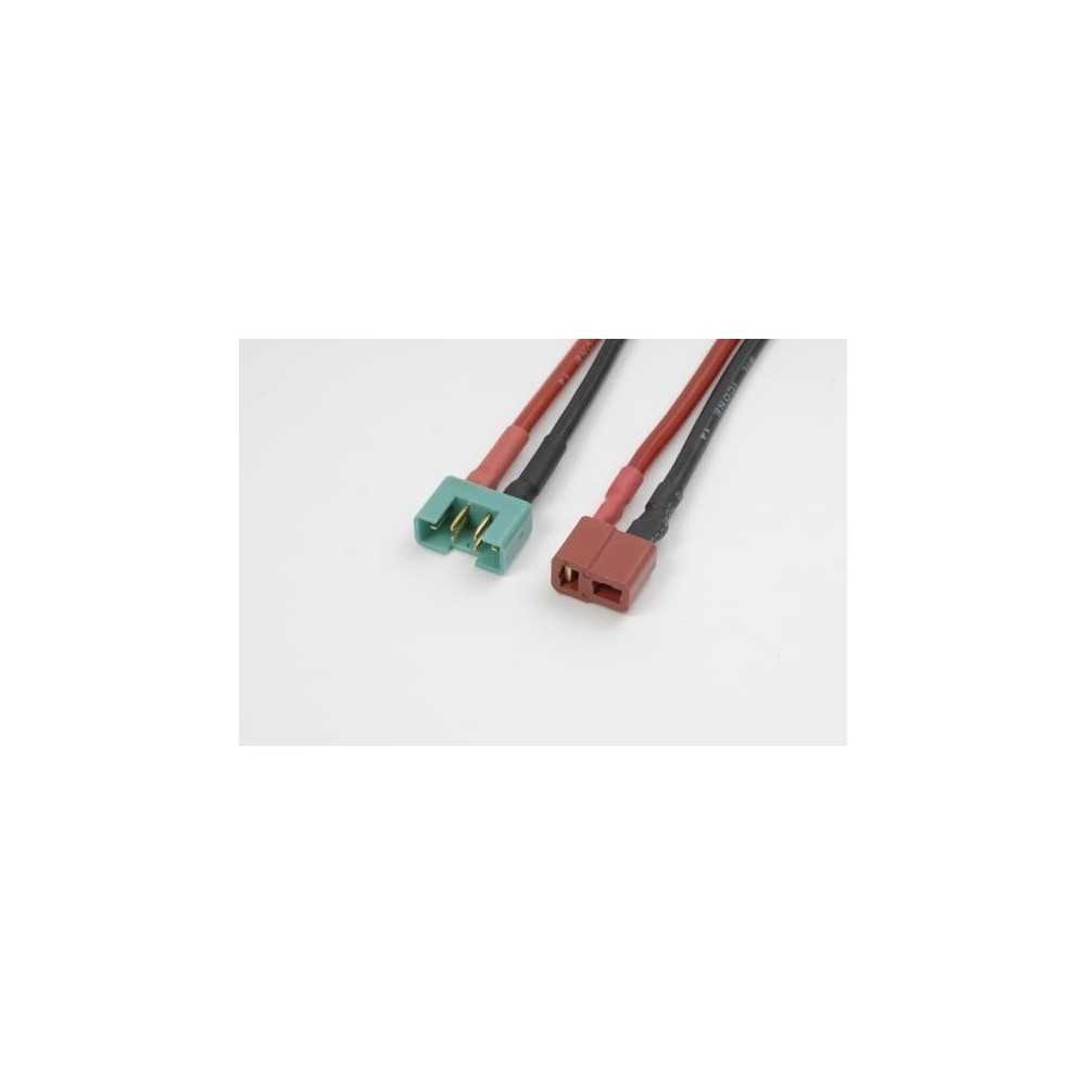 Revtec Conversion lead MPX Male - Deans Female, silicon wire 14AWG (1pc) GF-1300-060