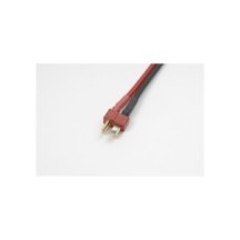 Revtec Deans connector, Male, silicon wire 14AWG, 10cm (1pc) GF-1070-002