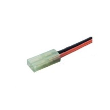 Revtec Mini Tamiya connector, Female, silicon wire 14AWG, 10cm (1pc) GF-1072-003