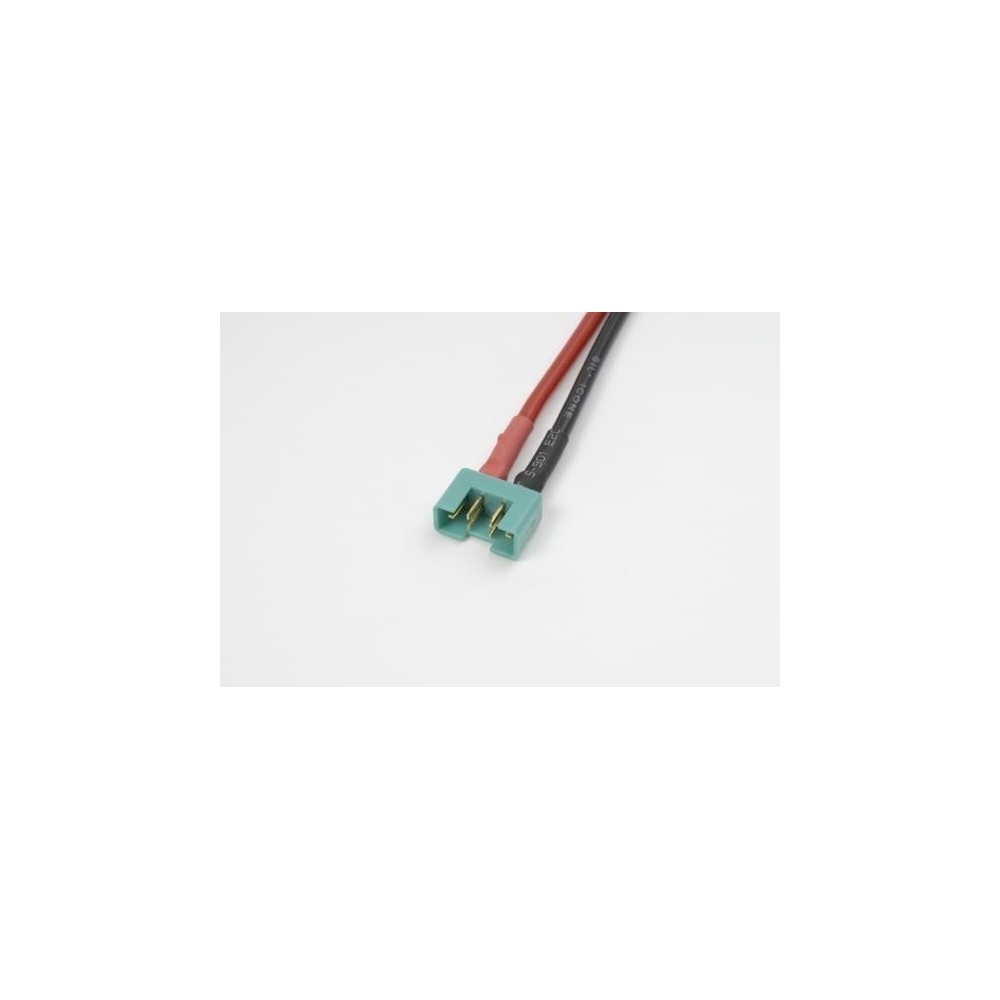 Revtec MPX gold connector, Female, silicon wire 14AWG, 10cm (1pc) GF-1071-003