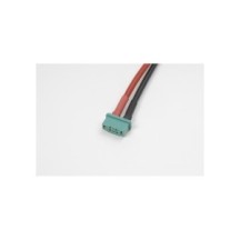 Revtec MPX gold connector, Male, silicon wire 14AWG, 10cm (1pc) GF-1071-002