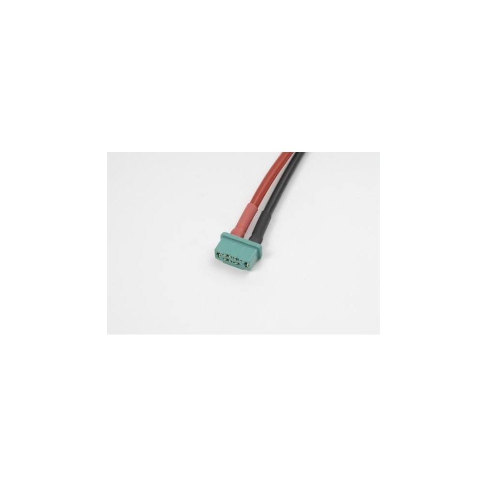 Revtec MPX gold connector, Male, silicon wire 14AWG, 10cm (1pc) GF-1071-002
