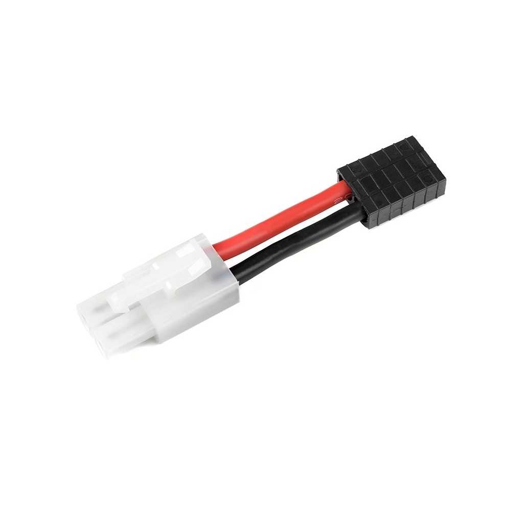 Revtec Power Adapter Lead Tamiya Socket to TRX Plug 14AWG Silicone GF-1301-040