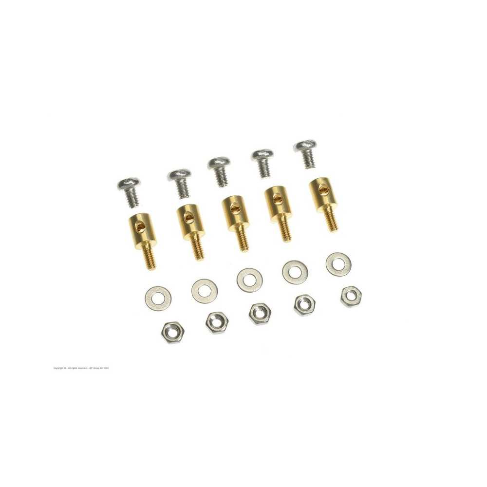 Revtec - Adjustable Push Rod Connectors - Micro - 5 pcs GF-2174-001 Revtec - Adjustable Push Rod Connectors - Micro - 5 pcs GF-2174-001