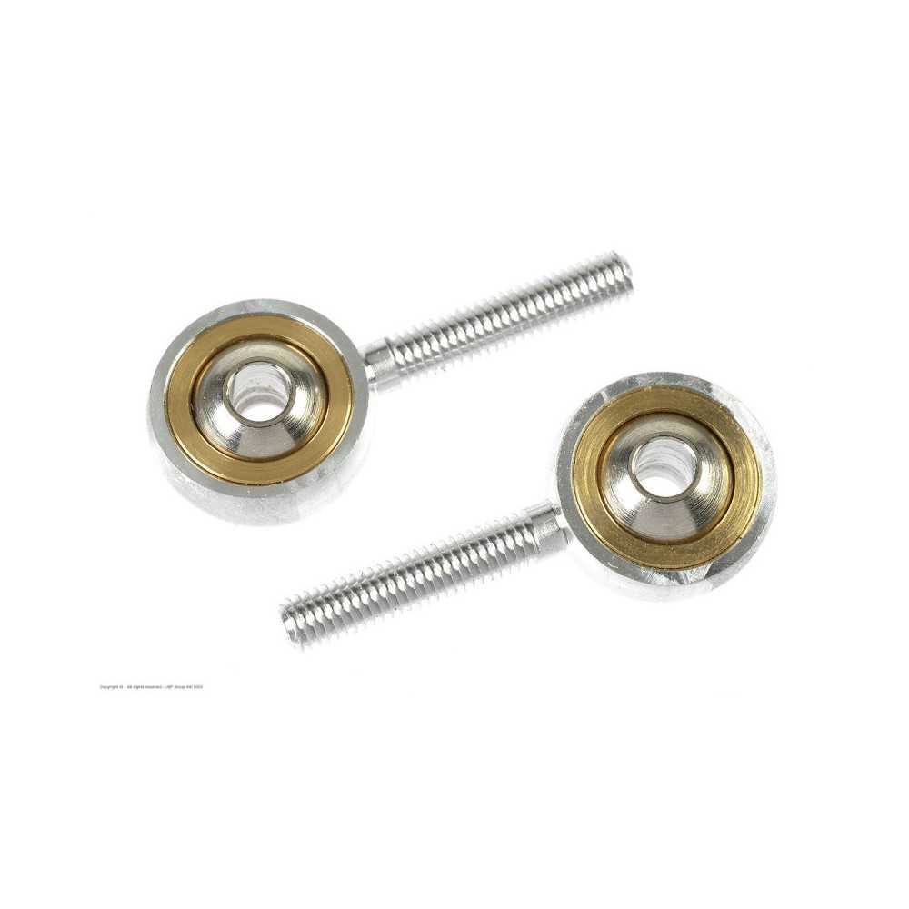Revtec - Aluminium Ball Link - Outer thread M3 - Ball for M3 Screws - 2 pcs GF-2148-004