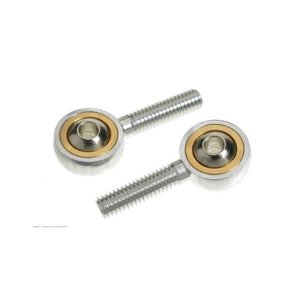 Revtec - Aluminium Ball Link - Outer thread M4 - Ball for M3 Screws - 2 pcs GF-2148-005 Revtec - Aluminium Ball Link - Outer thread M4 - Ball for M3 Screws - 2 pcs GF-2148-005