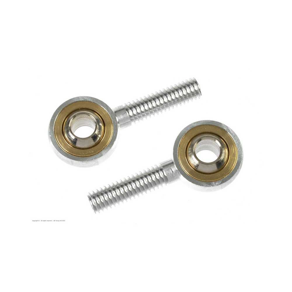 Revtec - Aluminium Ball Link - Outer thread M4 - Ball for M4 Screws - 2 pcs GF-2148-007