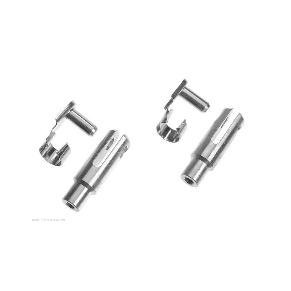 Revtec - Aluminium Clevis - Heavy Duty w/ Safety Clip - M3 - 2 pcs GF-2111-001 Revtec - Aluminium Clevis - Heavy Duty w/ Safety Clip - M3 - 2 pcs GF-2111-001