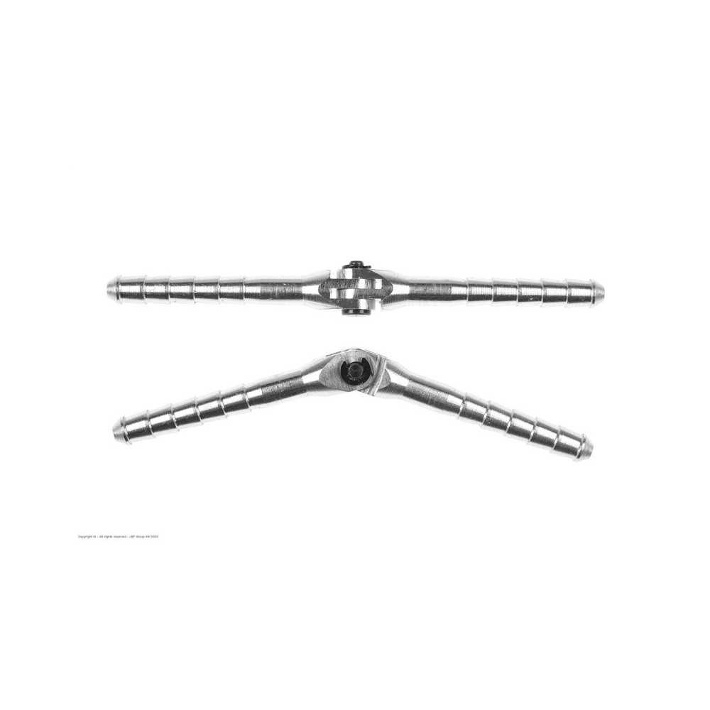 Revtec - Aluminium Pin Hinge - Dia. 3x50mm - Demountable - 2 pcs GF-2179-002 Revtec - Aluminium Pin Hinge - Dia. 3x50mm - Demountable - 2 pcs GF-2179-002