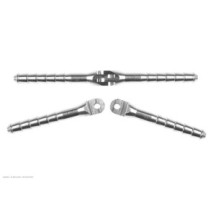 Revtec - Aluminium Pin Hinge - Dia. 3x50mm - Wire Fixing - 2 pcs GF-2179-003