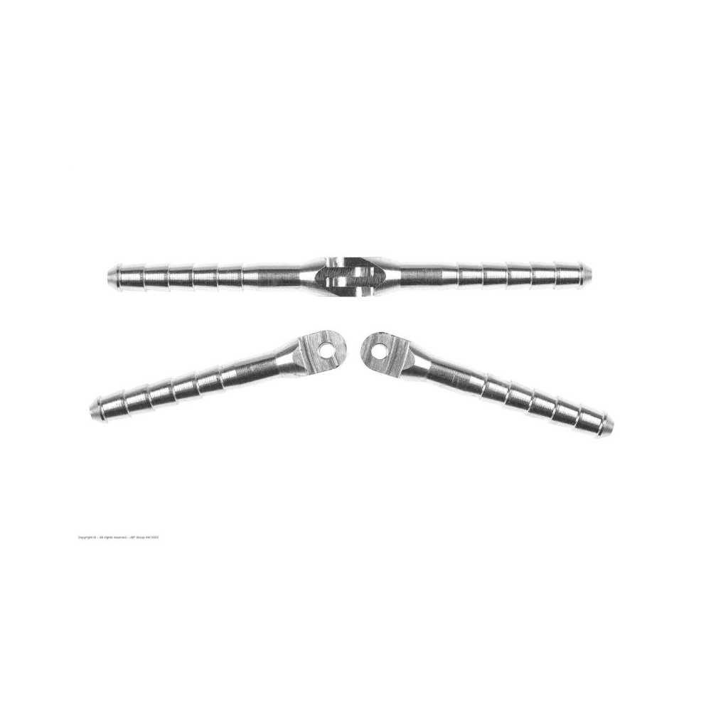 Revtec - Aluminium Pin Hinge - Dia. 3x50mm - Wire Fixing - 2 pcs GF-2179-003