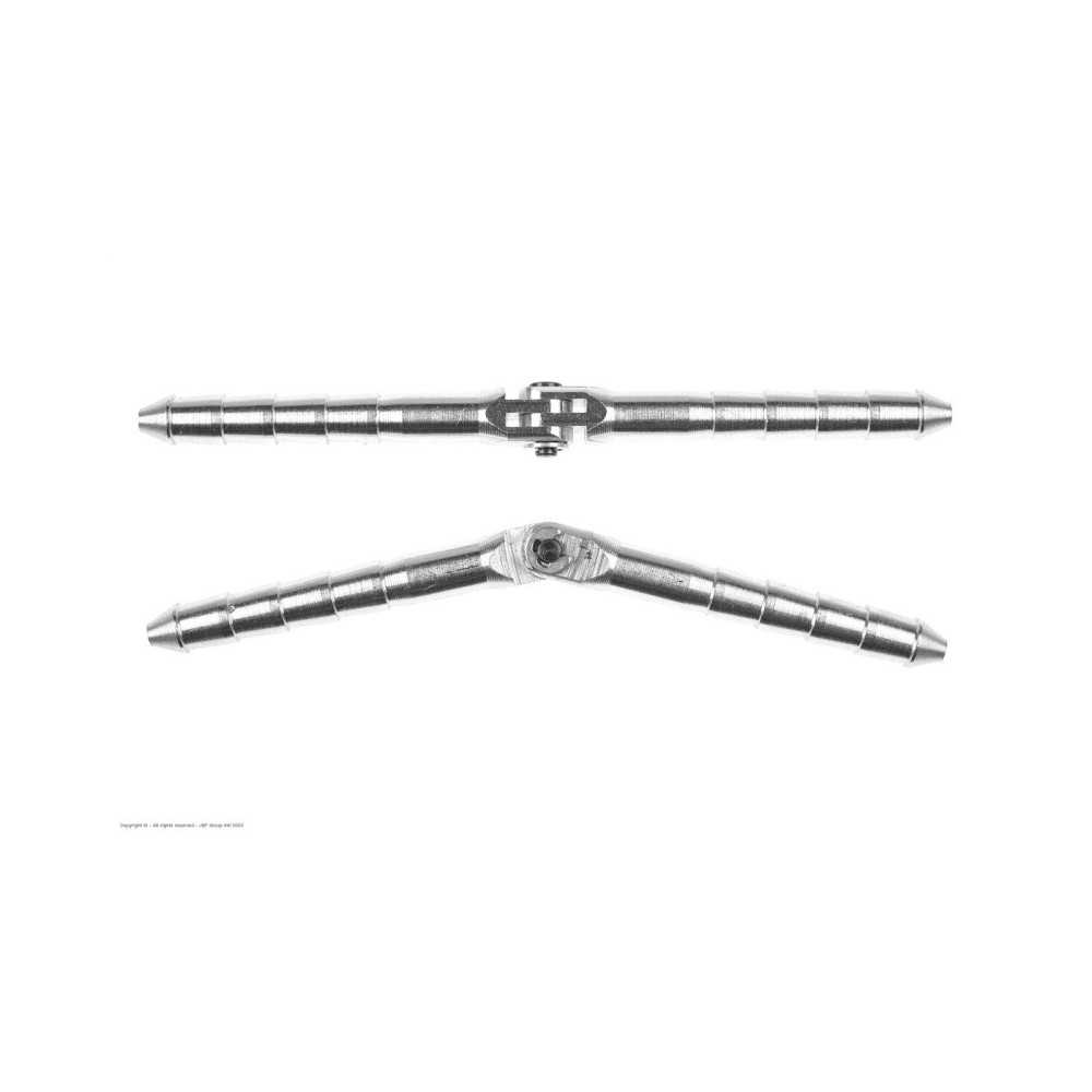 Revtec - Aluminium Pin Hinge - Dia. 4.5x70mm - Demountable - 2 pcs GF-2179-012 Revtec - Aluminium Pin Hinge - Dia. 4.5x70mm - Demountable - 2 pcs GF-2179-012