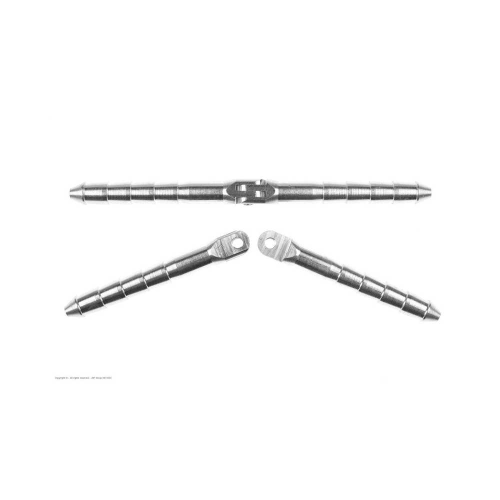 Revtec - Aluminium Pin Hinge - Dia. 4.5x70mm - Wire Fixing - 2 pcs GF-2179-013