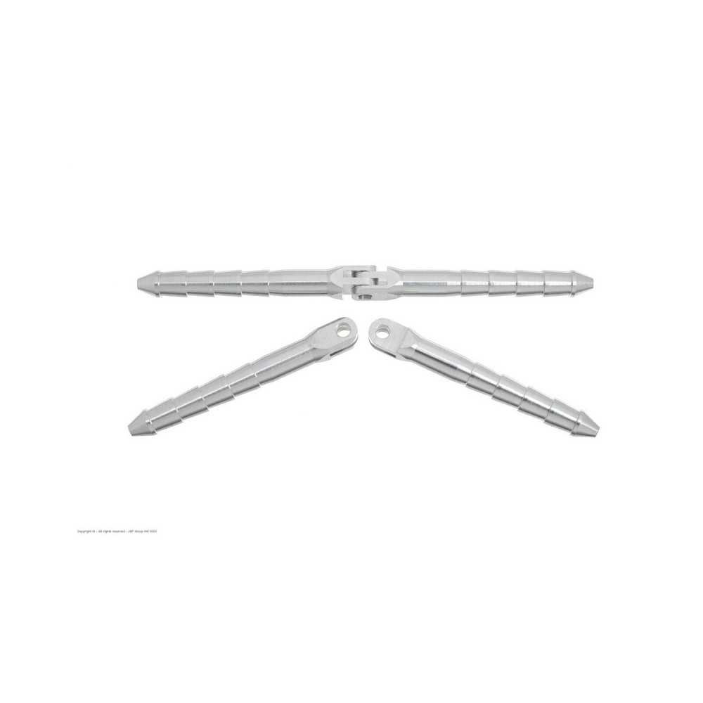 Revtec - Aluminium Pin Hinge - Dia. 6x98mm - Wire Fixing - 2 pcs GF-2179-023 Revtec - Aluminium Pin Hinge - Dia. 6x98mm - Wire Fixing - 2 pcs GF-2179-023