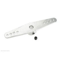 Revtec - Aluminium Steering Arm - Double - Long - Shaft Dia. 4mm - 1 pc GF-2133-004
