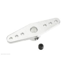 Revtec - Aluminium Steering Arm - Double - Short - Shaft Dia. 4mm - 1 pc GF-2133-002
