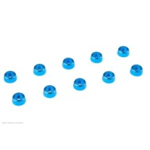 Revtec - Aluminium Washer - for M2 Socket Head Screws - OD 6mm - Blue - 10 pcs GF-0406-014