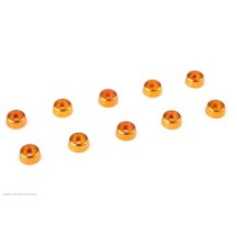 Revtec - Aluminium Washer - for M2 Socket Head Screws - OD 6mm - Gold - 10 pcs GF-0406-010