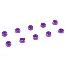 Revtec - Aluminium Washer - for M2 Socket Head Screws - OD 6mm - Purple - 10 pcs GF-0406-012