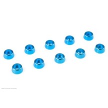 Revtec - Aluminium Washer - for M2.5 Socket Head Screws - OD 7mm - Blue - 10 pcs GF-0406-024