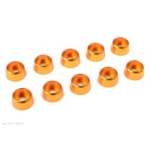 Revtec - Aluminium Washer - for M4 Socket Head Screws - OD 10mm - Gold - 10 pcs GF-0406-040