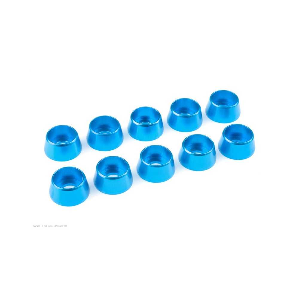 Revtec - Aluminium Washer - for M5 Socket Head Screws - OD 12mm - Blue - 10 pcs GF-0406-054 Revtec - Aluminium Washer - for M5 Socket Head Screws - OD 12mm - Blue - 10 pcs GF-0406-054