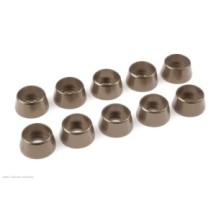 Revtec - Aluminium Washer - for M5 Socket Head Screws - OD 12mm - Gun Metal - 10 pcs GF-0406-053