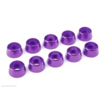 Revtec - Aluminium Washer - for M5 Socket Head Screws - OD 12mm - Purple - 10 pcs GF-0406-052