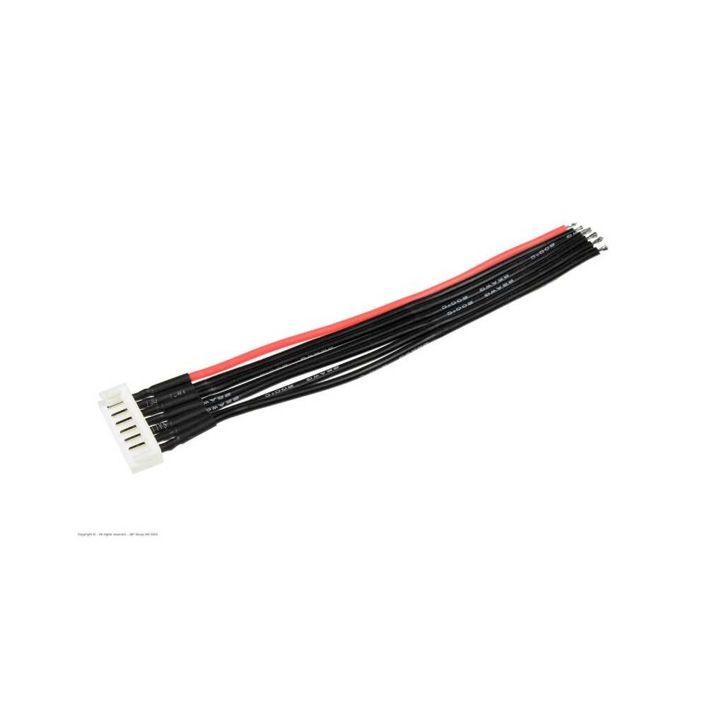 Revtec - Balancer Socket - 6S-EH with Lead - 10cm - 22AWG Silicone Wire - 1 pc GF-1416-005