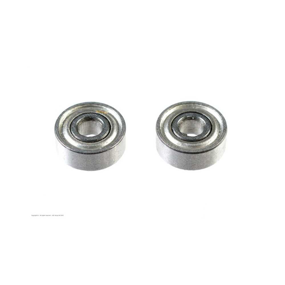 Revtec - Ball Bearing - Chrome Steel - ABEC 3 - Metal Shielded - 2X6X2 3 - MR62ZZ/W23 - 2 pcs GF-0550-004 Revtec - Ball Bearing - Chrome Steel - ABEC 3 - Metal Shielded - 2X6X2 3 - MR62ZZ/W23 - 2 pcs GF-0550-004