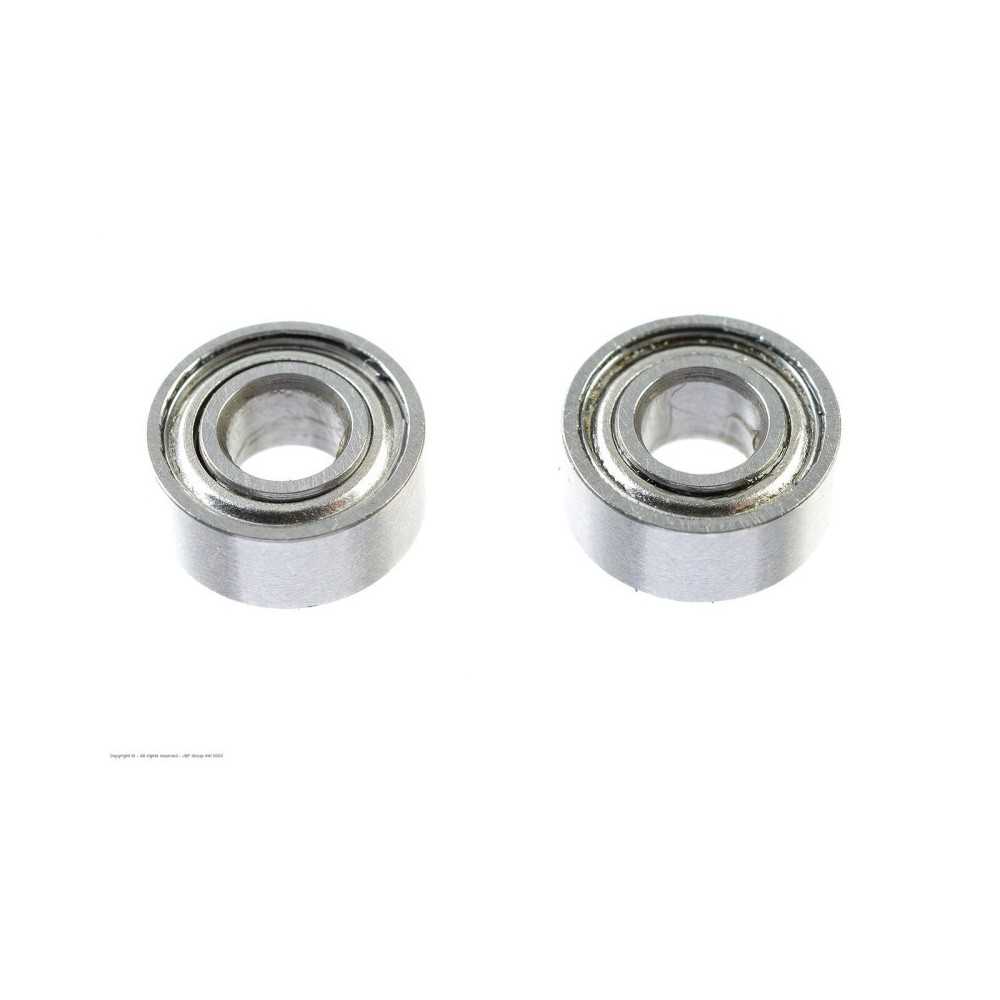 Revtec - Ball Bearing - Chrome Steel - ABEC 3 - Metal Shielded - 3X7X3 - MR73ZZ - 2 pcs GF-0550-010 Revtec - Ball Bearing - Chrome Steel - ABEC 3 - Metal Shielded - 3X7X3 - MR73ZZ - 2 pcs GF-0550-010