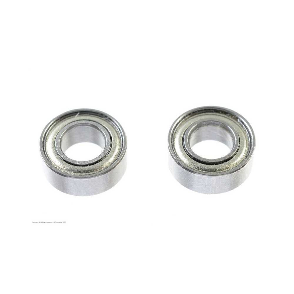 Revtec - Ball Bearing - Chrome Steel - ABEC 3 - Metal Shielded - 4X8X3 - MR84ZZ - 2 pcs GF-0550-016 Revtec - Ball Bearing - Chrome Steel - ABEC 3 - Metal Shielded - 4X8X3 - MR84ZZ - 2 pcs GF-0550-016