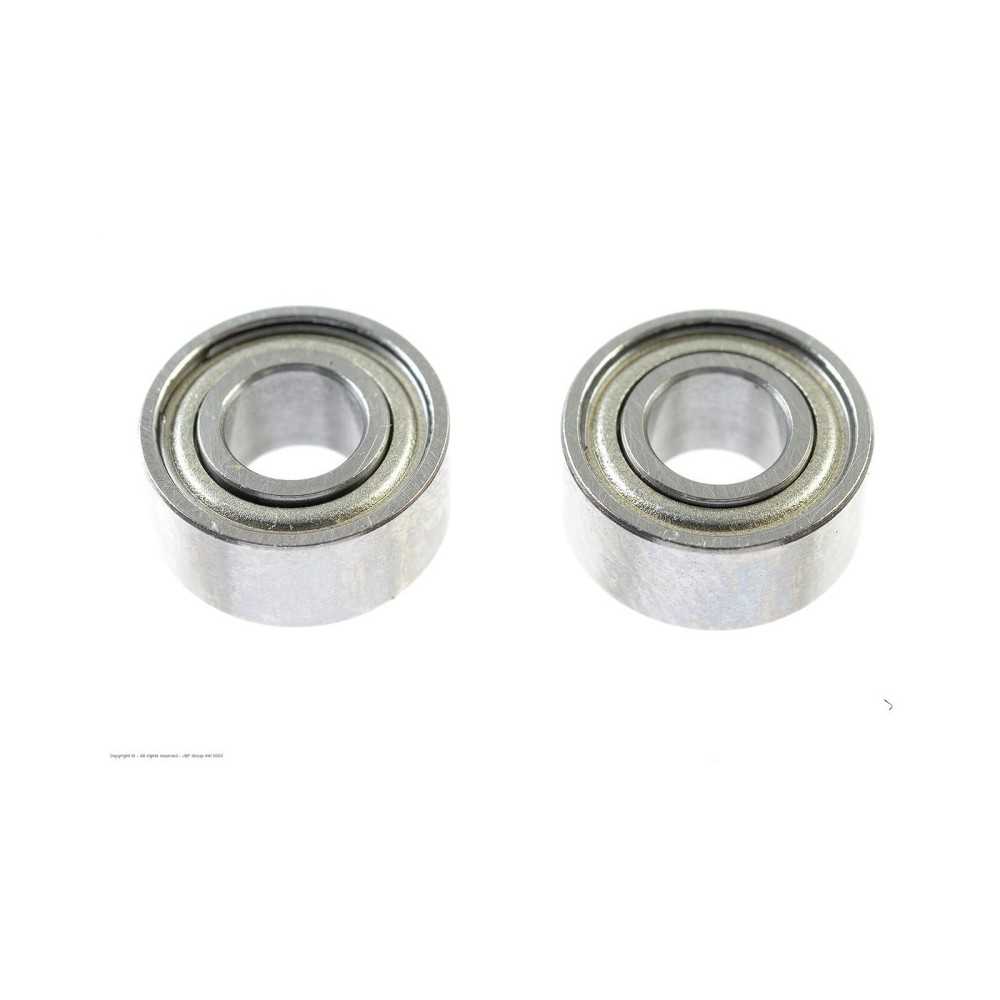 Revtec - Ball Bearing - Chrome Steel - ABEC 3 - Metal Shielded - 4X9X4 - MR684ZZ - 2 pcs GF-0550-017 Revtec - Ball Bearing - Chrome Steel - ABEC 3 - Metal Shielded - 4X9X4 - MR684ZZ - 2 pcs GF-0550-017