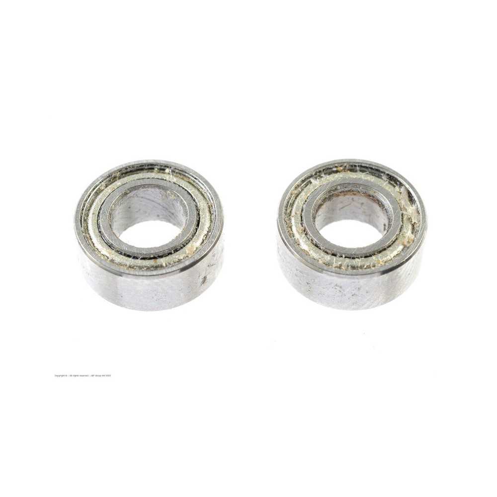 Revtec - Ball Bearing - Chrome Steel - ABEC 3 - Metal Shielded - 5X10X4 - MR105ZZ - 2 pcs GF-0550-023 Revtec - Ball Bearing - Chrome Steel - ABEC 3 - Metal Shielded - 5X10X4 - MR105ZZ - 2 pcs GF-0550-023