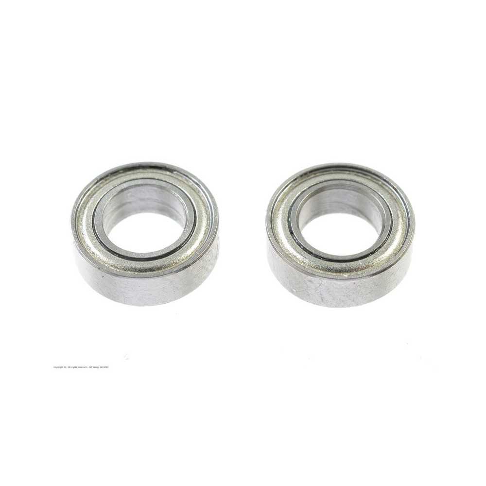 Revtec - Ball Bearing - Chrome Steel - ABEC 3 - Metal Shielded - 5X9X3 - MR95ZZ - 2 pcs GF-0550-022 Revtec - Ball Bearing - Chrome Steel - ABEC 3 - Metal Shielded - 5X9X3 - MR95ZZ - 2 pcs GF-0550-022