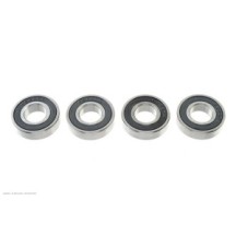 Revtec - Ball Bearing - Chrome Steel - ABEC 3 - Rubber Shielded - 10X22X6 - 6900-2RS - 4 pcs GF-0500-020