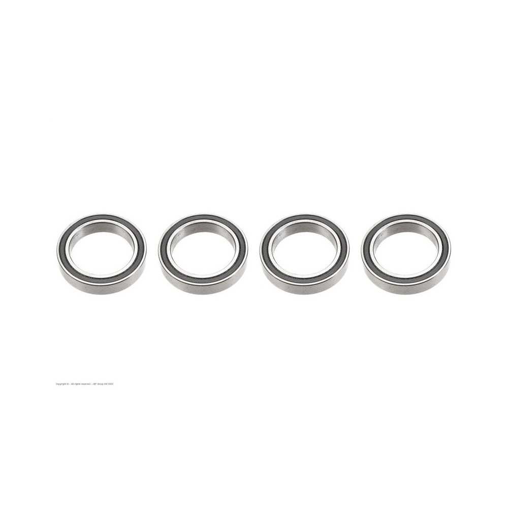 Revtec - Ball Bearing - Chrome Steel - ABEC 3 - Rubber Shielded - 15X21X4 - MR6702-2RS - 4 pcs GF-0500-026 Revtec - Ball Bearing - Chrome Steel - ABEC 3 - Rubber Shielded - 15X21X4 - MR6702-2RS - 4 pcs GF-0500-026